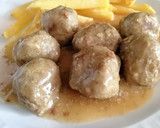 Foto del paso 12 de la receta: Albóndigas en salsa de vino blanco