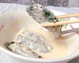 Foto langkah ke 8 dari resep Tempura Krispi Bungkus Daun Murbei.