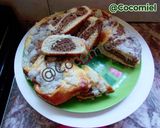 Foto del paso 7 de la receta: Rosca Marmolada (🌾Vainilla & Chocolate🍫)