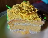 A picture of step 2 of Sun flower cake 🎂.
