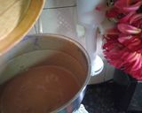 A picture of step 3 of Chikoo banana smoothie.