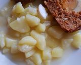 Krumplifőzelék fasírttal recept fázis 6 fotója