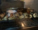 Foto del paso 4 de la receta Lubina al horno con cebolla y patatas