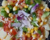 वेज पिज़्ज़ा (Veg pizza recipe in hindi) रेसिपी चरण 3 फोटो