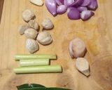 Foto langkah ke 3 dari resep Gudeg Kendil || Teh Celup+ Daun Jati+Daun Jambu.