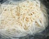 A picture of step 1 of Noodles veg cutlets.