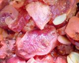Hình bước làm 1 của món Ragu lưỡi bò