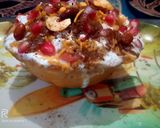 A picture of step 2 of Katori chaat.