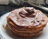 A picture of step 7 of Chocolate pancakes.