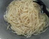 Spageti aglio olio udang langkah memasak 1 foto