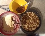 A picture of step 7 of Moma's Coffee Cake.