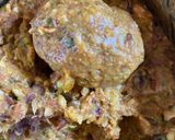 A picture of step 3 of Gola Kabab.