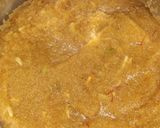 A picture of step 4 of Chana Halwa Puri.