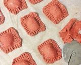 A picture of step 1 of Beetroot Dumpling.