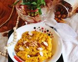 A picture of step 2 of BADAM HALWA 💕😋 Almonds Halwa ❤️😋.