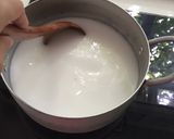 Hình bước làm 4 của món Chè đậu xanh bột sắn của mẹ (chè hoa cau)