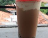 Foto langkah ke 7 dari resep Boba Cheese Tea Homemade.