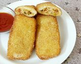 A picture of step 13 of Chicken noodles bread pockets.