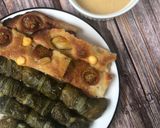 Hình bước làm 6 của món Fish dolma, focaccia and mayo