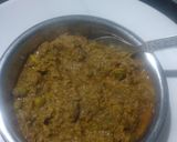 A picture of step 7 of Drumstick flower masala veggie.