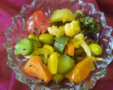 عکس مرحله 1 از دستور ترشی مخلوط مجلسی 😋