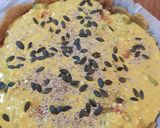 Une image de l'étape 6 de Quiche poireaux carottes.