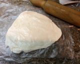 Foto del paso 4 de la receta: "Crostata" de masa hojaldrada y zapallitos del tronco