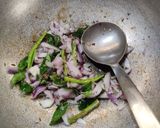 A picture of step 6 of வதக்கி விட்ட வெண்டைக்காய் சாம்பார்(Roasted Bhindi Sambar) (Vendaikkaai sambar recipe in tamil).