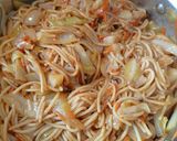 Kínai zöldséges spagetti recept fázis 7 fotója