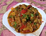 A picture of step 6 of Turai ka Salan (Ridge gourd Curry).