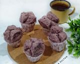 Foto langkah ke 8 dari resep Bolu Kukus Ubi Ungu.