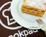 Foto langkah ke 9 dari resep Crunchy Layer Cake-Cappucino.