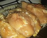 Foto del paso 3 de la receta: Pechugas rellenas con jamón y queso