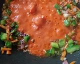 স্পাইসি টমেটো পাস্তা (Spicy tomato pasta recipe in Bengali) রেসিপি ধাপ - 3 ছবি