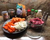 A picture of step 1 of Lamb tagine.