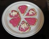 Foto del paso 6 de la receta Corazones de paté de remolacha. San Valentín