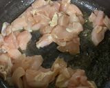 A picture of step 1 of Chilli Chicken Spaghetti.