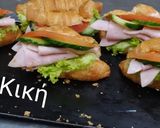 Φωτογραφία βήματος 4 της συνταγής Κρουασανάκια γεμιστά