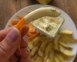 A picture of step 4 of Baked French Fries With Dip.