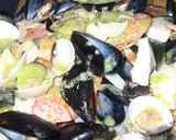 Foto del paso 11 de la receta: Mariscada al vapor de vino blanco. (Vaporada o marisco al vapor)