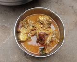 ஆட்டு தல குழம்பு(goat head curry recipe in tamil) ரெசிபி ஸ்டேப் 3 புகைப்படம்