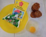 Foto langkah ke 1 dari resep Puding Lumut Gula Merah (Santan Instant).