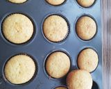Vaníliás gyümölcsös muffin💞 recept fázis 3 fotója