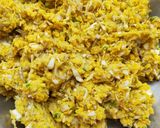 A picture of step 3 of Cabbage Muthiya.