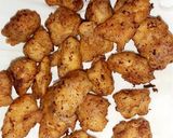 A picture of step 3 of Mongolian chicken.