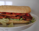 Foto del paso 6 de la receta: Sándwich de pollo empanado
