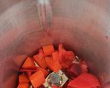 A picture of step 1 of Carrot chutney.
