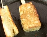 A picture of step 5 of Bread Eggs Lollipop French Toast.