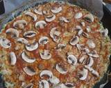 Pizza (chicken pizza with spinach) recipe step 6 photo