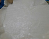 Foto del paso 5 de la receta: Tarta de zapallitos para llevar al cole/al trabajo (sin huevo)